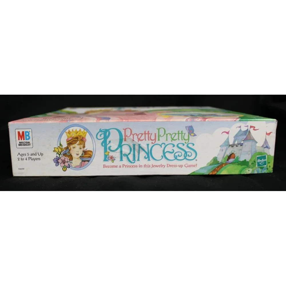 1999 Hasbro Pretty Pretty Princess Jewelry Dress-up Game Crown Necklace Ring
